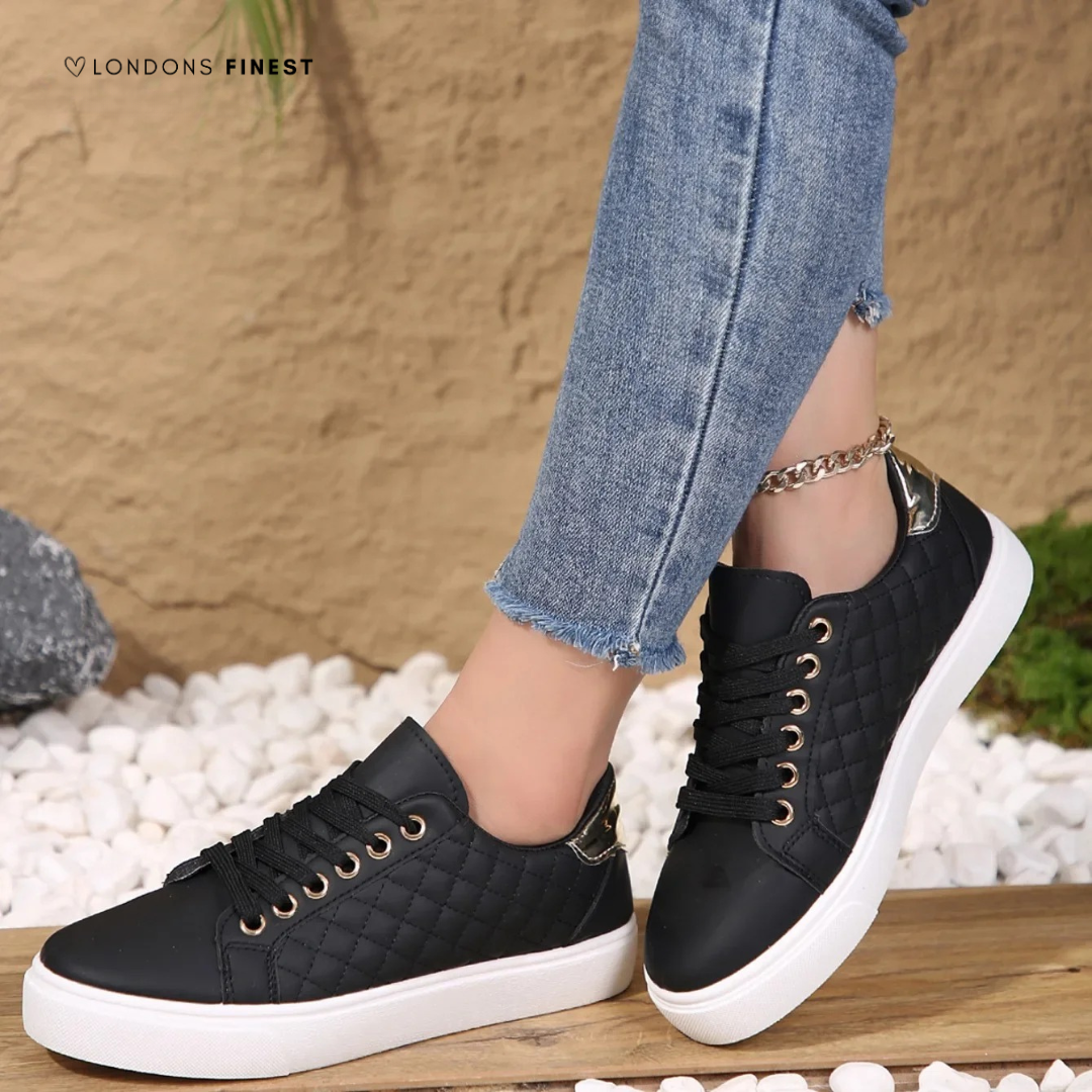 Womens Cushioned Comfort Sneakers - Lightweight Everyday Style