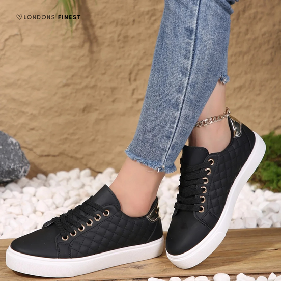 Womens Cushioned Comfort Sneakers - Lightweight Everyday Style