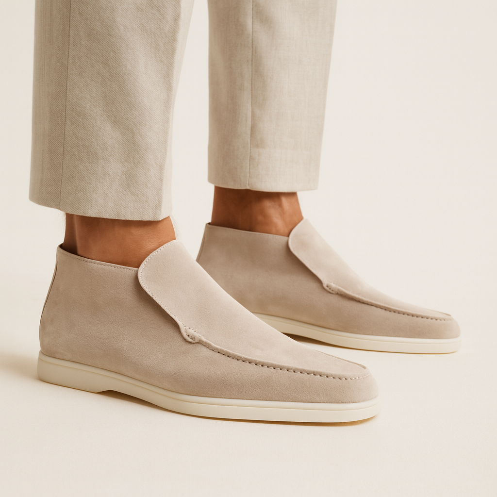Suede Loafers – Refined Minimalist Everyday Style