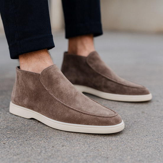 Suede Loafers – Refined Minimalist Everyday Style
