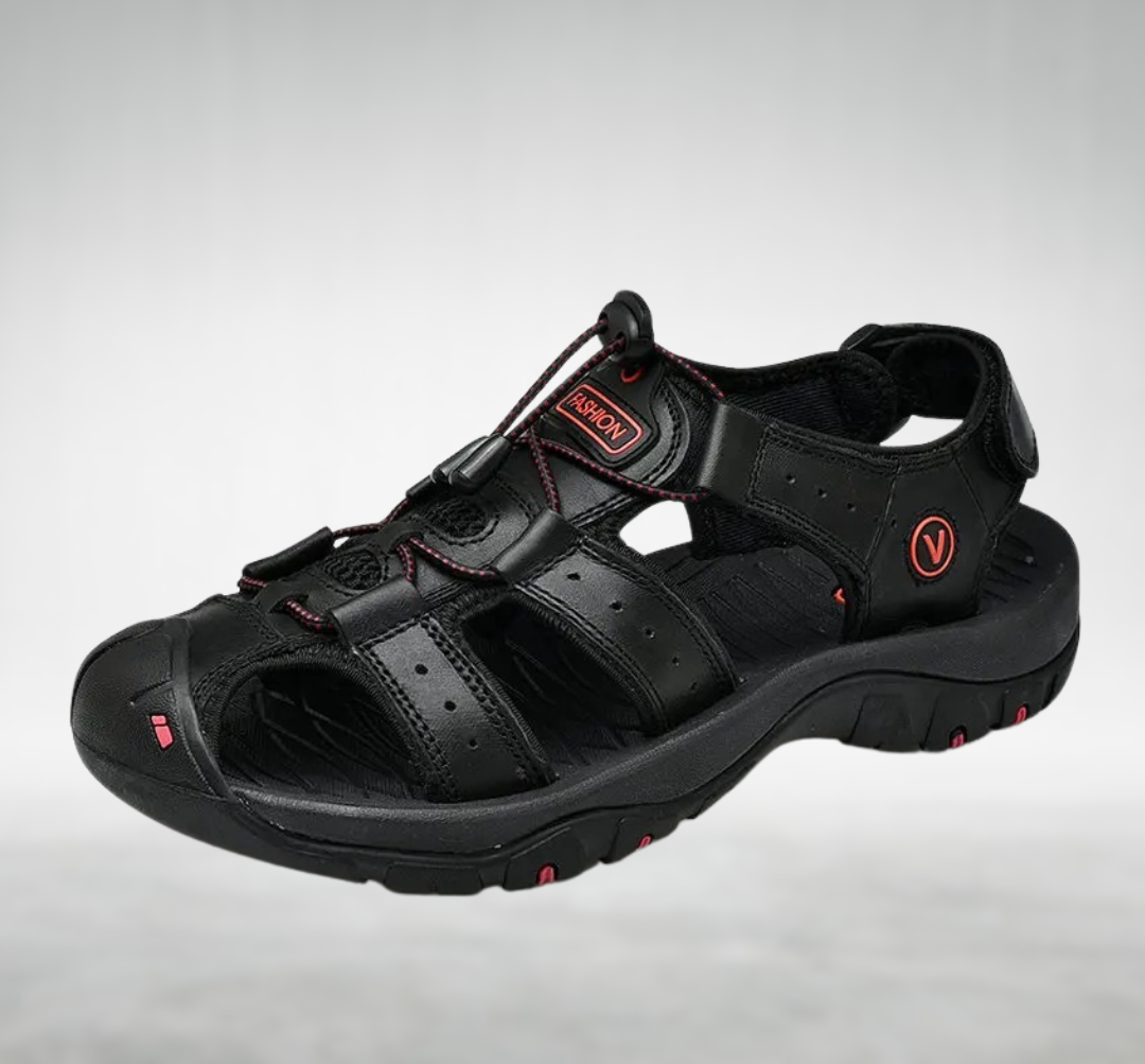 Mens Adjustable Sandals - Cushioned Everyday Style
