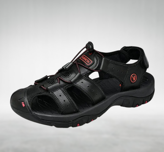 Mens Adjustable Sandals - Cushioned Everyday Style