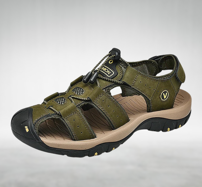 Mens Adjustable Sandals - Cushioned Everyday Style