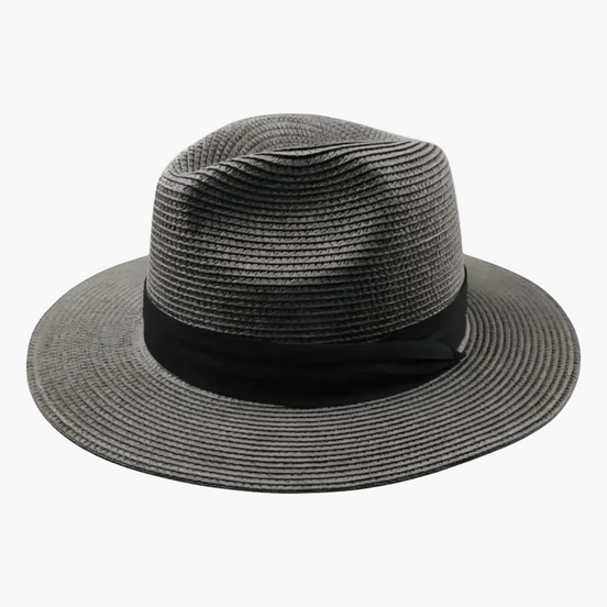 Mens Panama Straw Hat - Wide Brim Summer Style
