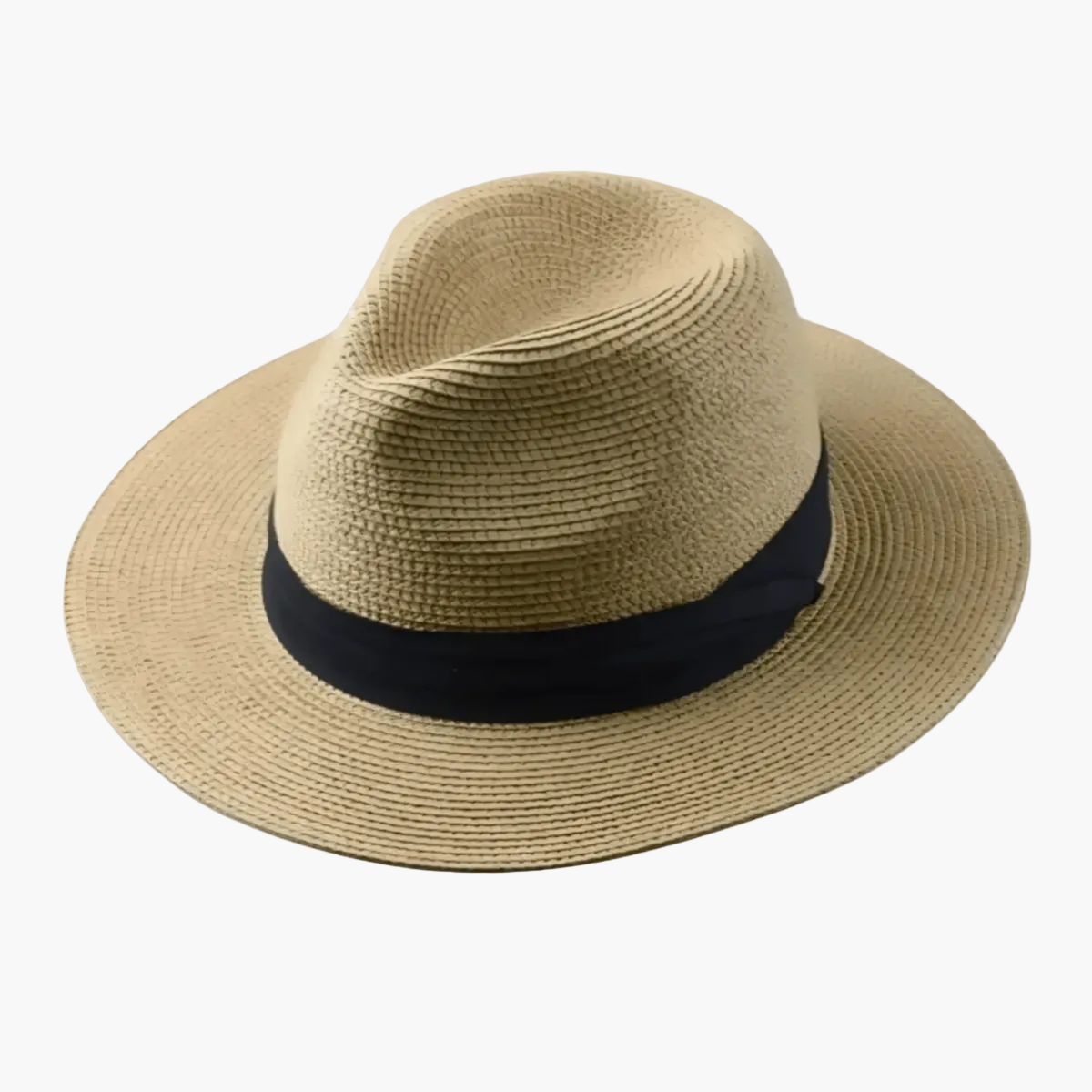 Mens Panama Straw Hat - Wide Brim Summer Style