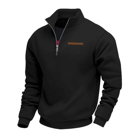 Liam – Mens Fleece Jumper Half Zip Warm Winter Sweatshirt Pullover