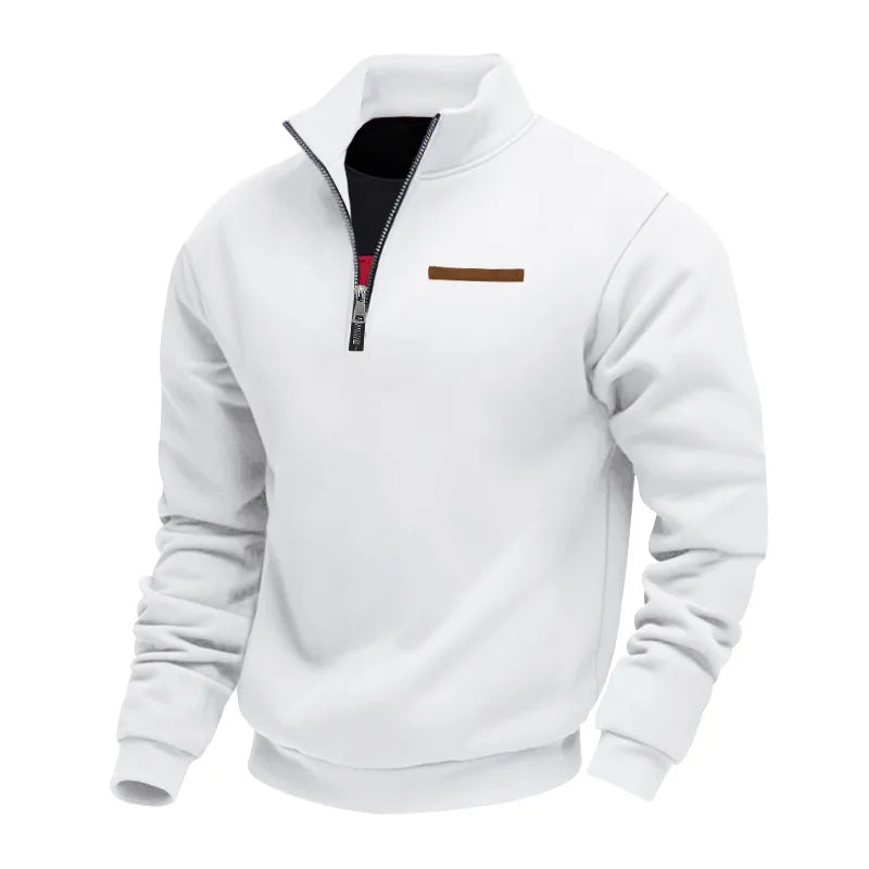 Liam – Mens Fleece Jumper Half Zip Warm Winter Sweatshirt Pullover