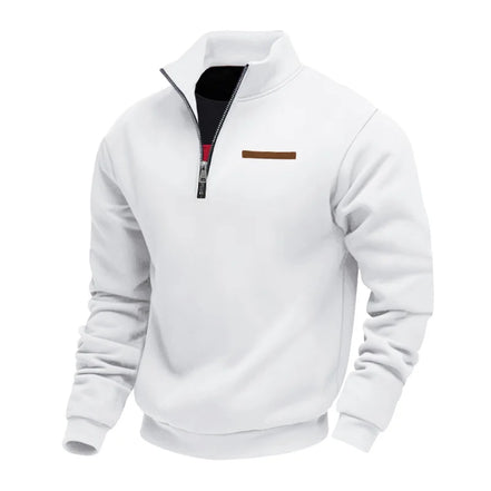 Liam – Mens Fleece Jumper Half Zip Warm Winter Sweatshirt Pullover