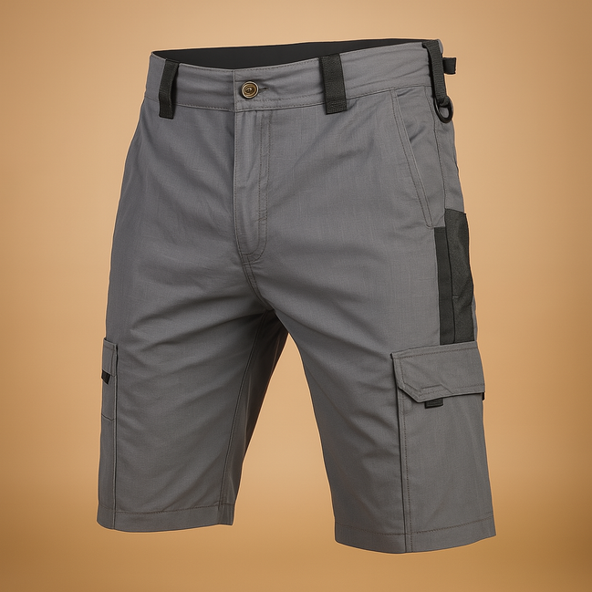 Mens Tactical Cargo Shorts - Lightweight Multi-Pocket Outdoor Style