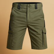 Mens Tactical Cargo Shorts - Lightweight Multi-Pocket Outdoor Style