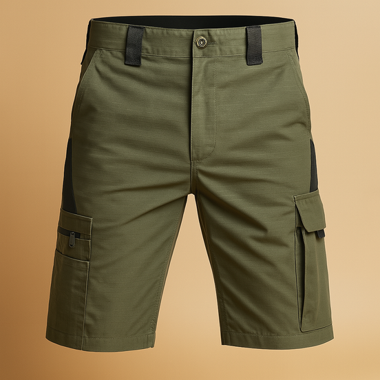 Mens Tactical Cargo Shorts - Lightweight Multi-Pocket Outdoor Style