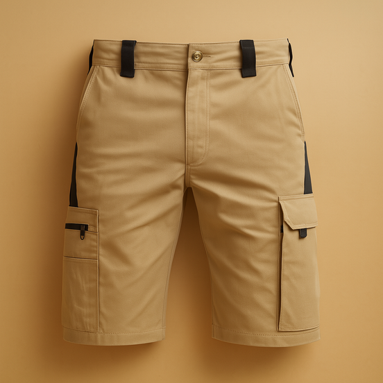 Mens Tactical Cargo Shorts - Lightweight Multi-Pocket Outdoor Style