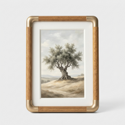 Wood Photo Frame - Warm Timeless Picture Frame
