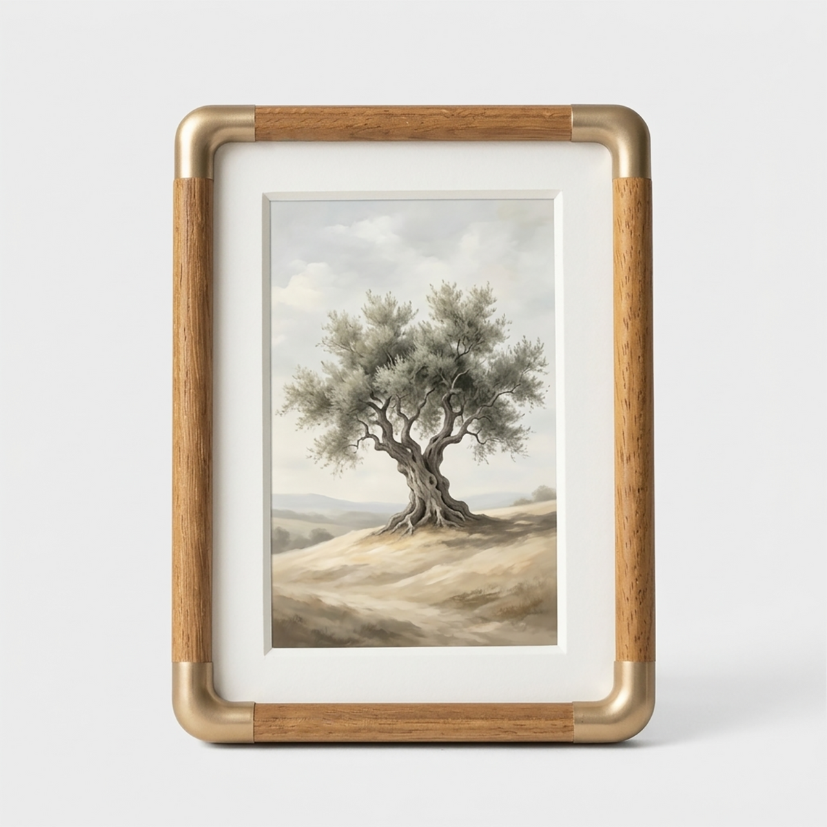Wood Photo Frame - Warm Timeless Picture Frame
