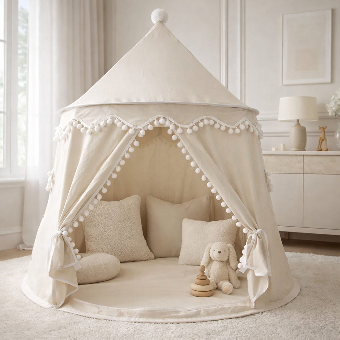 Indoor Kids Play Tent - Cosy Playhouse for Bedroom & Playroom