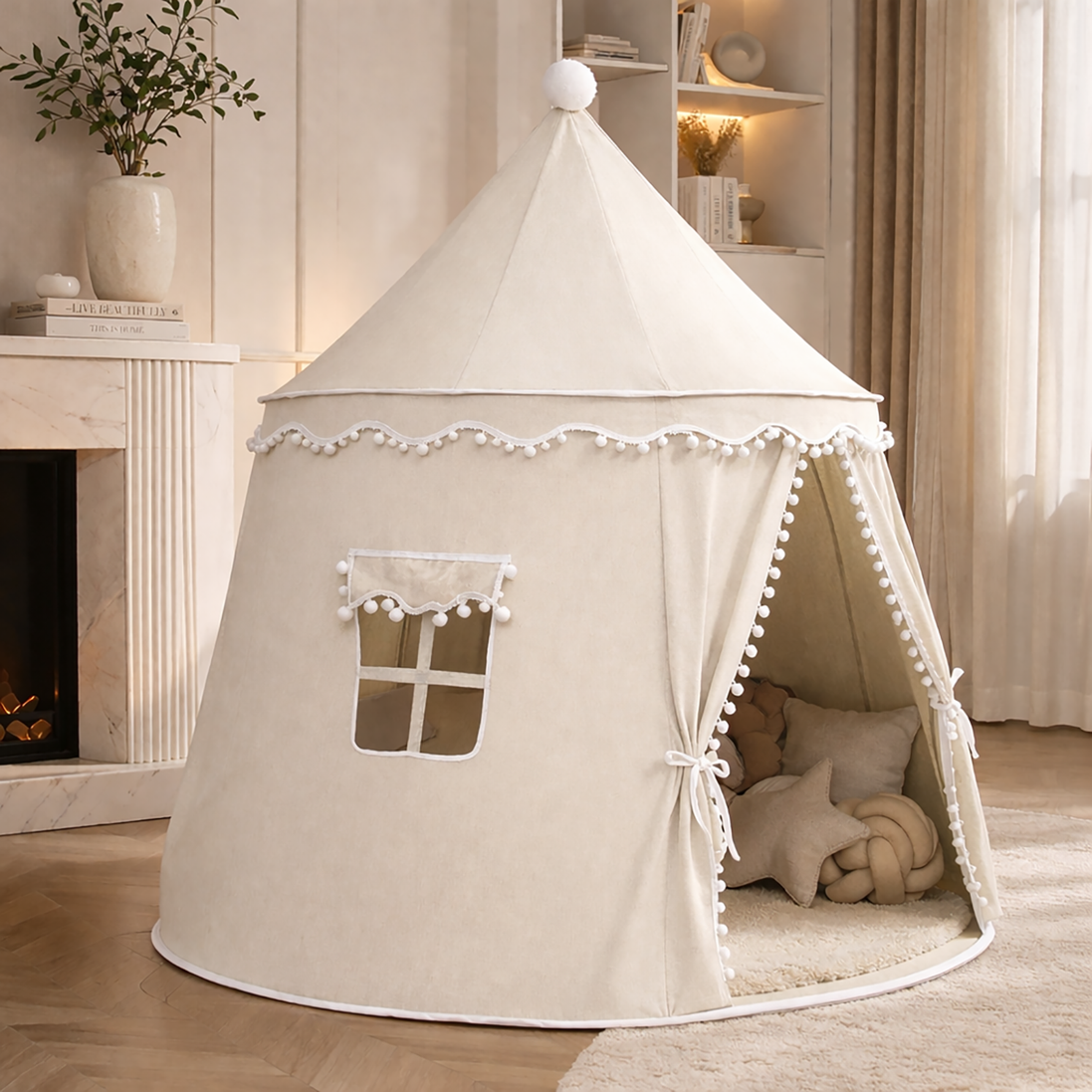 Indoor Kids Play Tent - Cosy Playhouse for Bedroom & Playroom