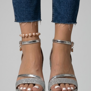 Womens Cushioned Platform Sandals - Contoured Footbed Slip-On