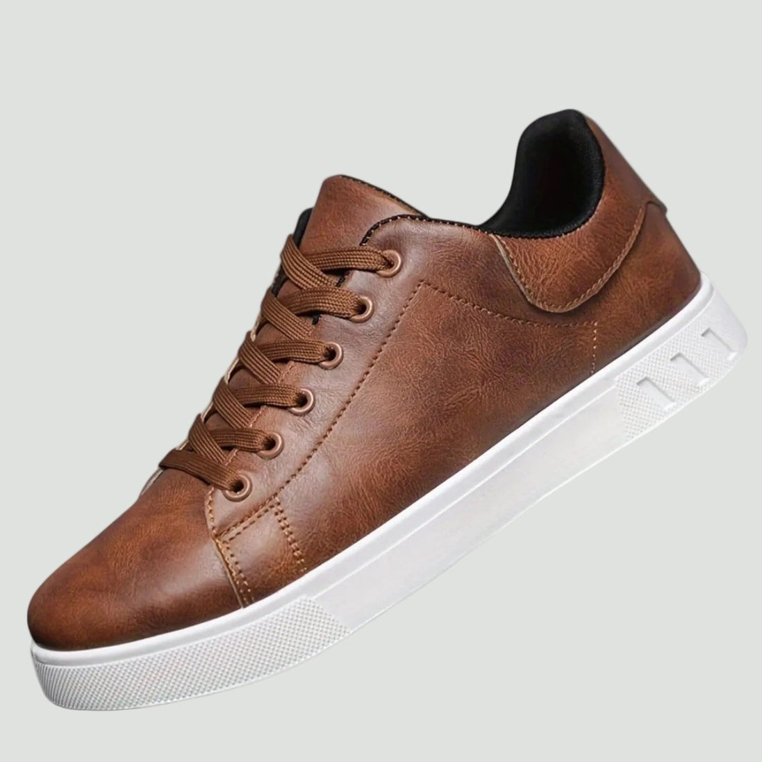 Drew – Mens Lace Up Sneakers Smart Casual Shoes Office Everyday Comfort