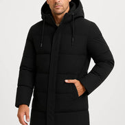 Carter – Mens Puffer Jacket Waterproof Winter Coat Padded Warm Windproof