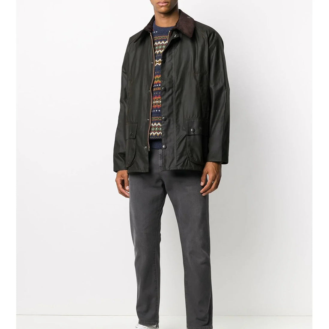 Mens Waxed Style Jacket – Structured Everyday Outdoor Wear