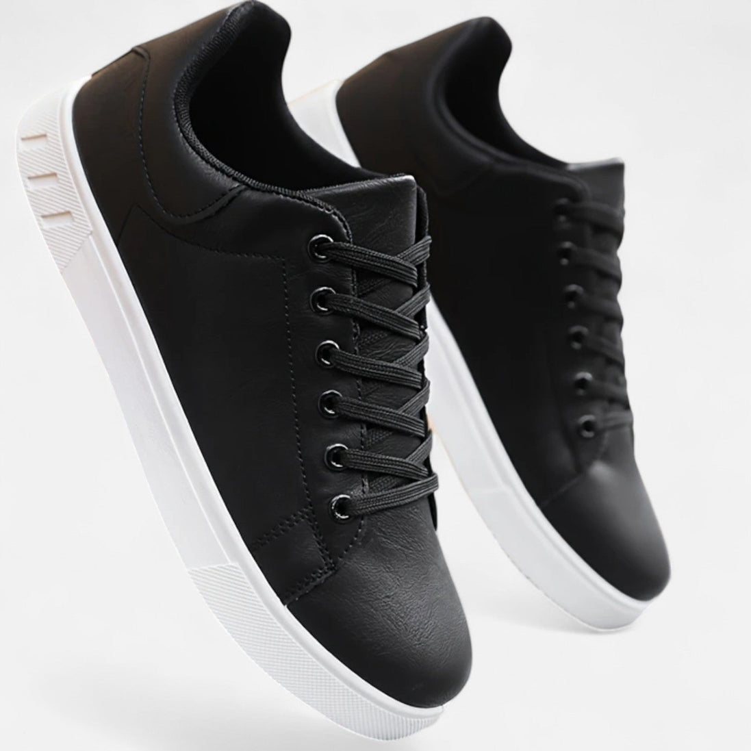 Drew – Mens Lace Up Sneakers Smart Casual Shoes Office Everyday Comfort