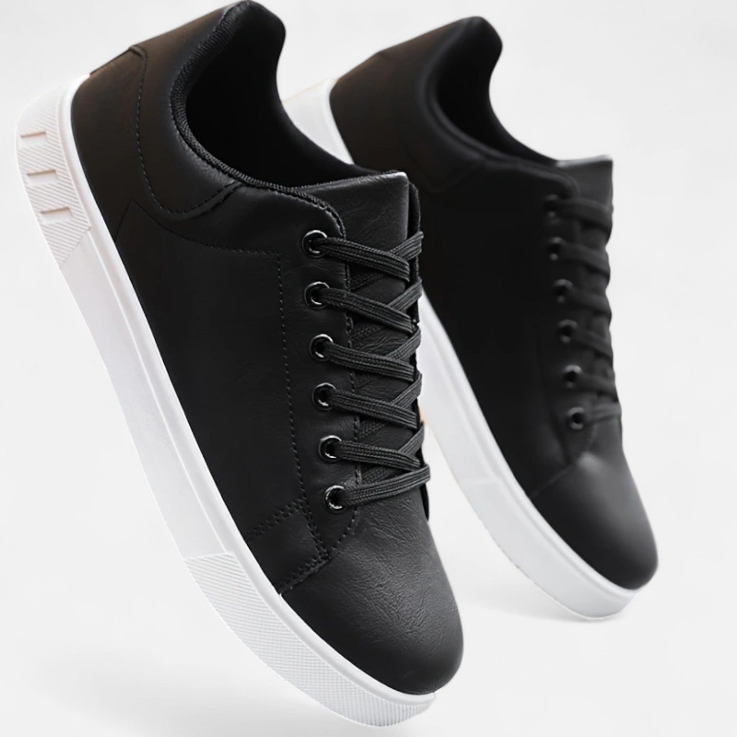 Drew – Mens Lace Up Sneakers Smart Casual Shoes Office Everyday Comfort