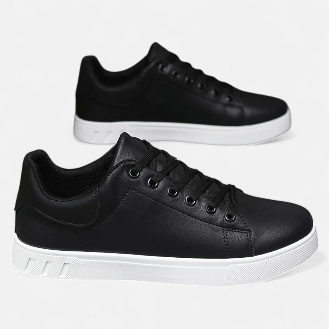 Drew – Mens Lace Up Sneakers Smart Casual Shoes Office Everyday Comfort