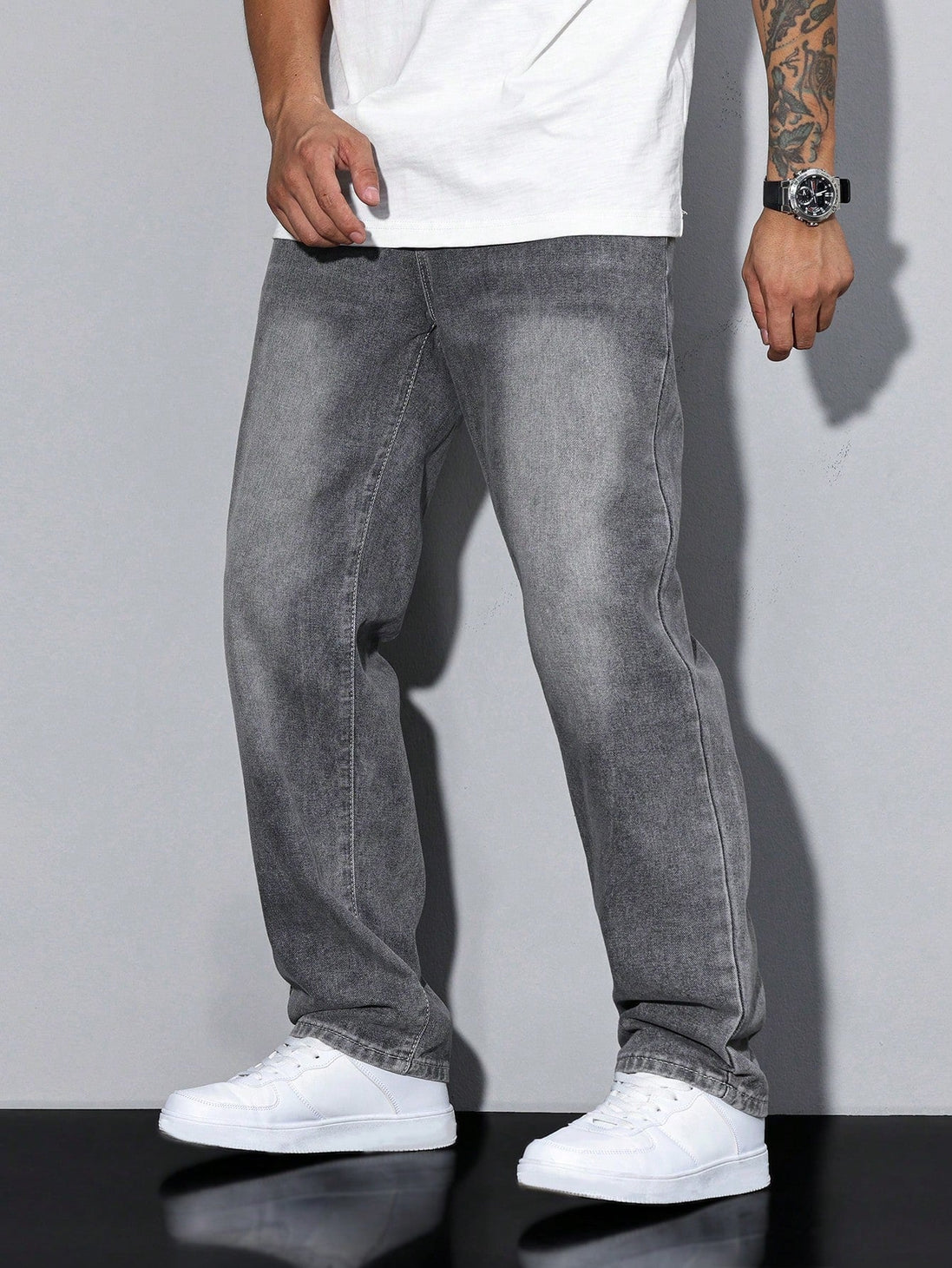 Mens Baggy Jeans - Relaxed Loose Fit Denim