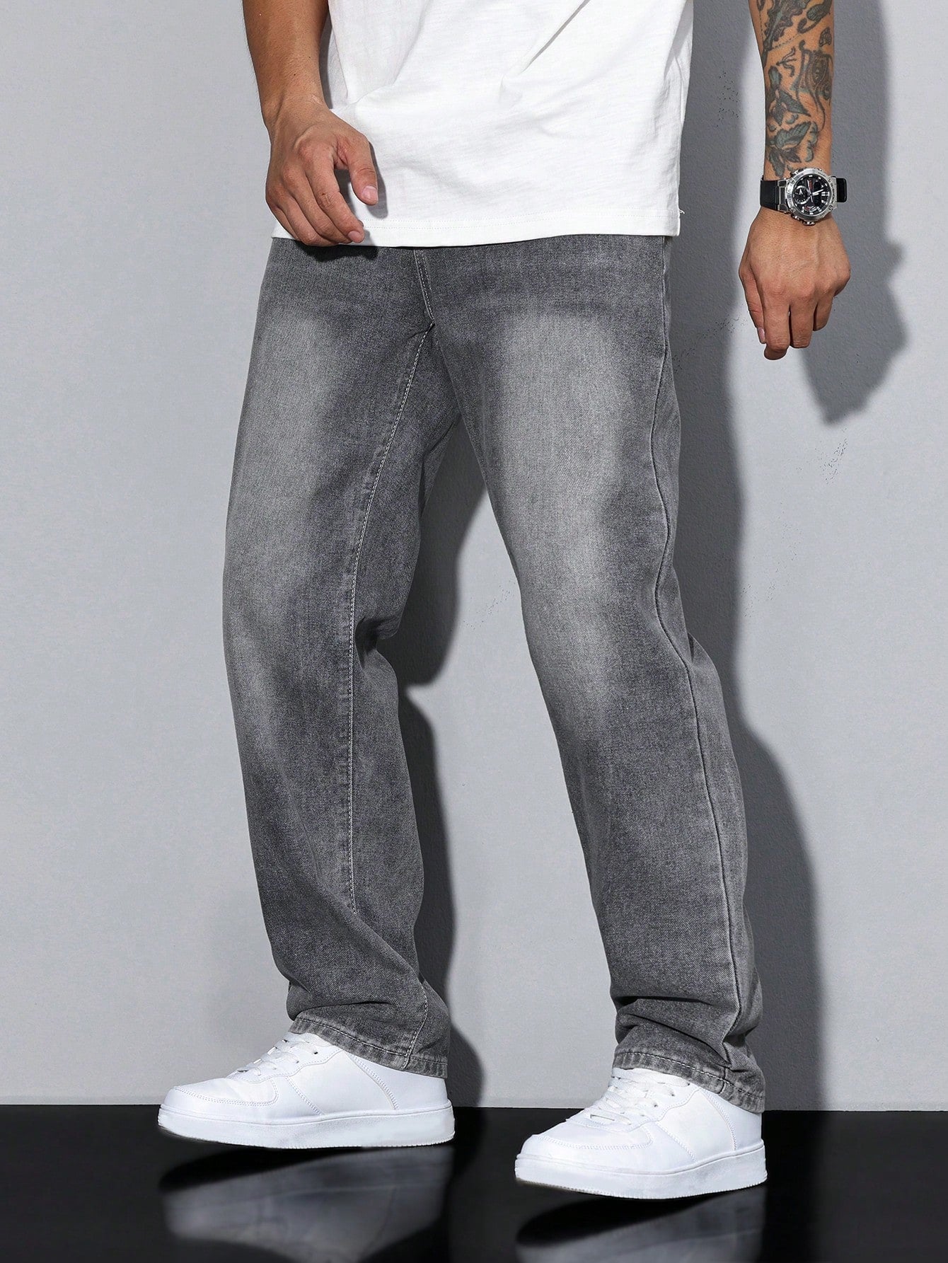 Mens Baggy Jeans - Relaxed Loose Fit Denim