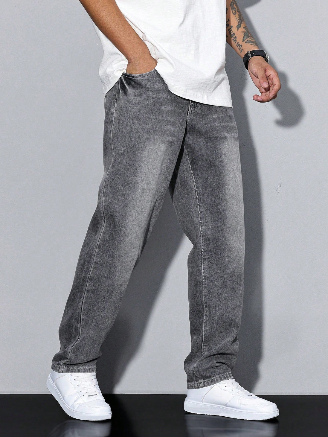 Mens Baggy Jeans - Relaxed Loose Fit Denim