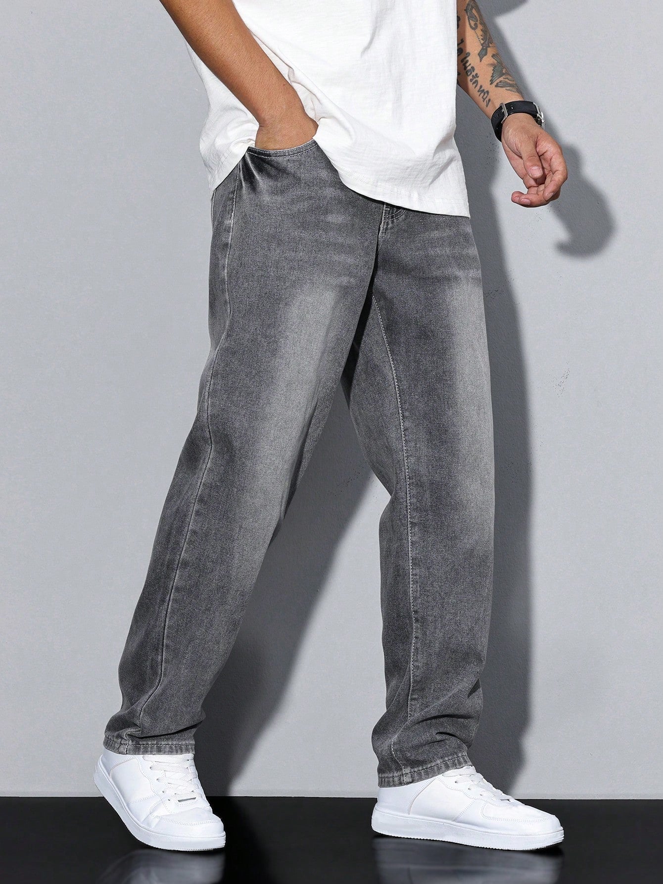 Mens Baggy Jeans - Relaxed Loose Fit Denim