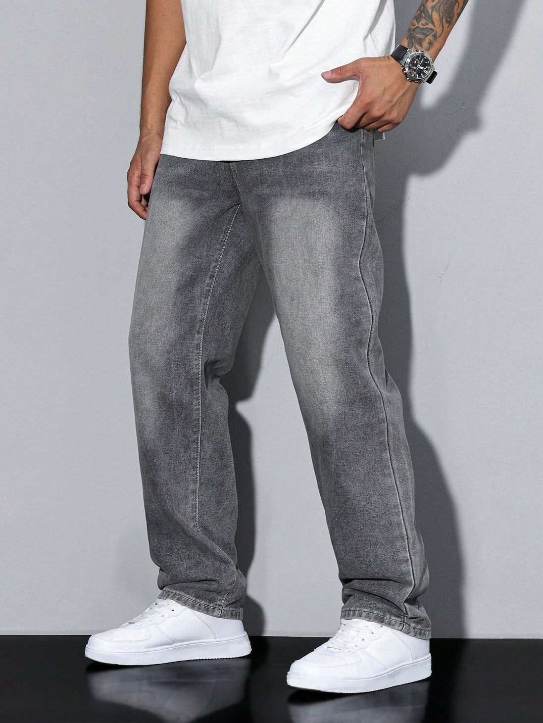 Mens Baggy Jeans - Relaxed Loose Fit Denim