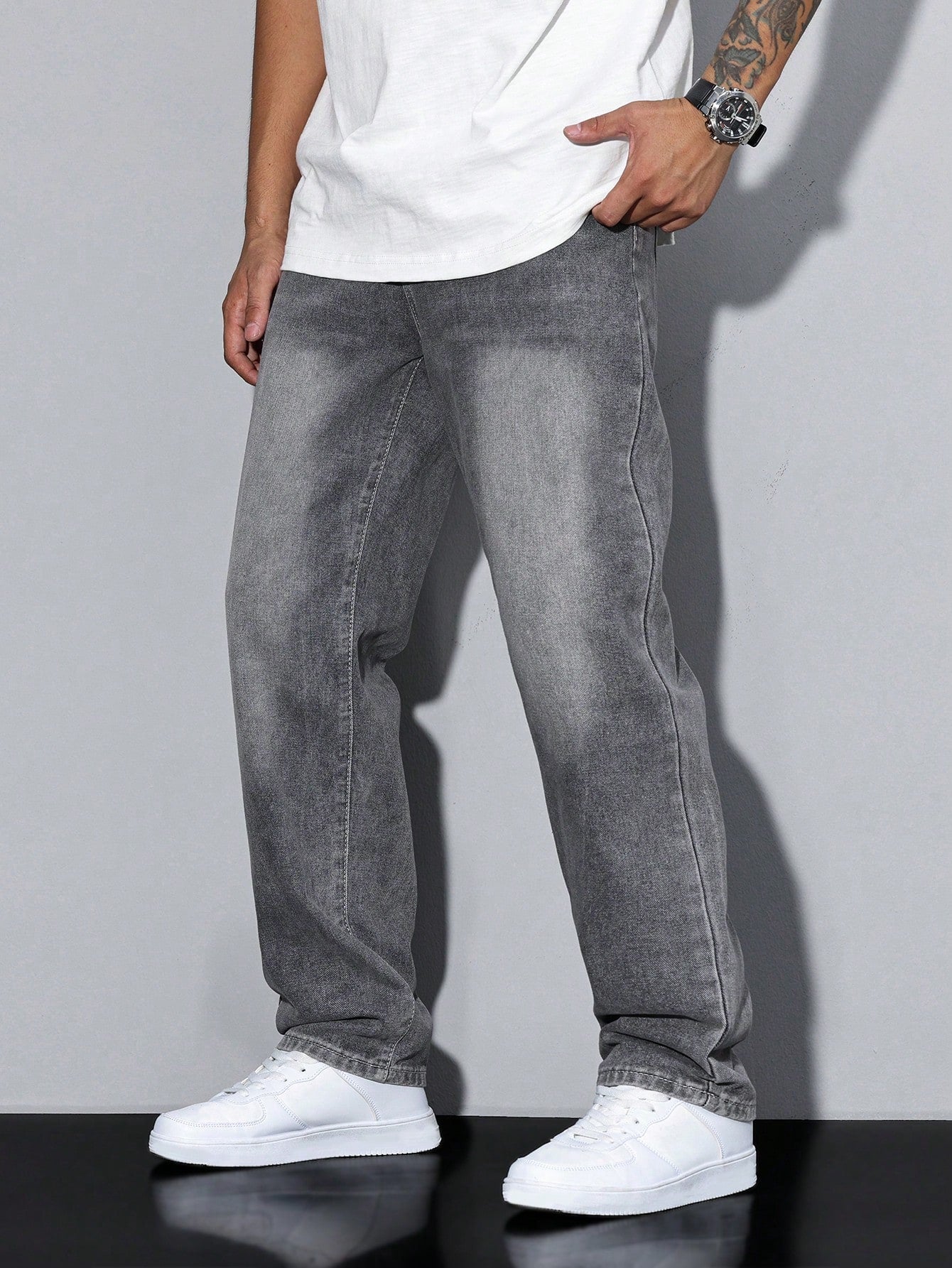 Mens Baggy Jeans - Relaxed Loose Fit Denim