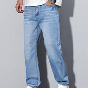 Mens Baggy Jeans - Relaxed Loose Fit Denim
