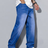 Mens Baggy Jeans - Relaxed Loose Fit Denim