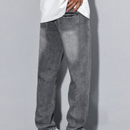 Mens Baggy Jeans - Relaxed Loose Fit Denim