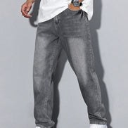 Mens Baggy Jeans - Relaxed Loose Fit Denim