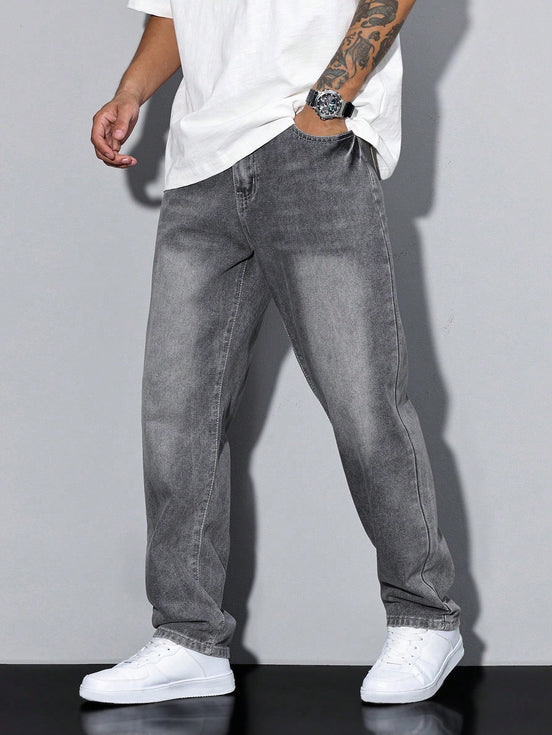 Mens Baggy Jeans - Relaxed Loose Fit Denim