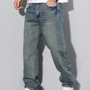 Mens Baggy Jeans - Relaxed Loose Fit Denim