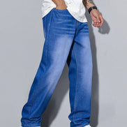 Mens Baggy Jeans - Relaxed Loose Fit Denim