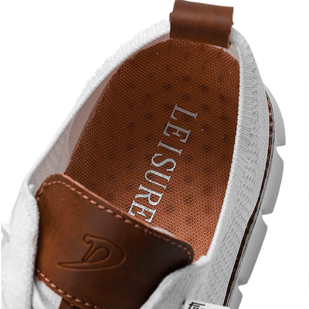 Reid – Mens Casual Shoes Comfortable Everyday Sneakers Stylish Leather Look