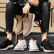 Reid – Mens Casual Shoes Comfortable Everyday Sneakers Stylish Leather Look