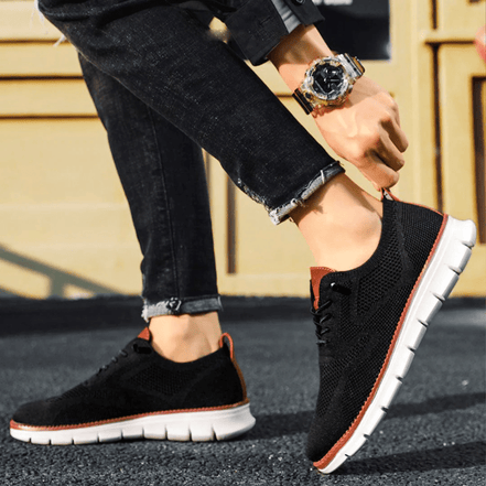 Reid – Mens Casual Shoes Comfortable Everyday Sneakers Stylish Leather Look