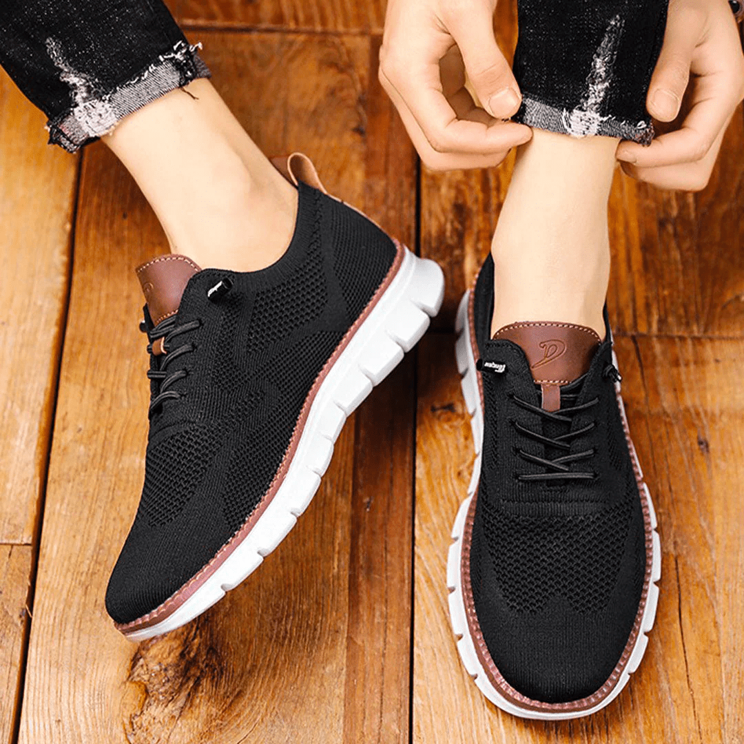 Reid – Mens Casual Shoes Comfortable Everyday Sneakers Stylish Leather Look
