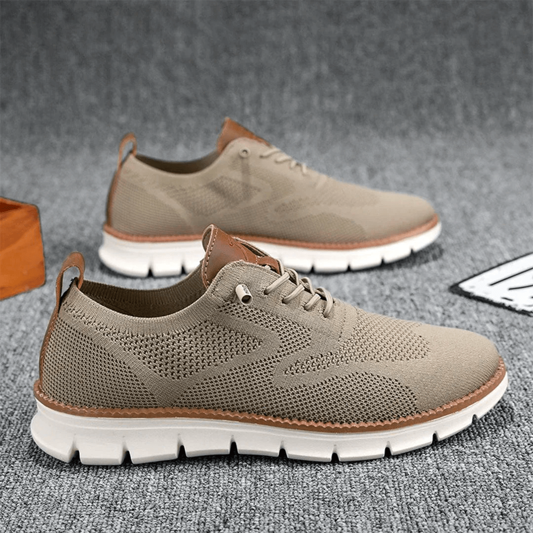 Reid – Mens Casual Shoes Comfortable Everyday Sneakers Stylish Leather Look
