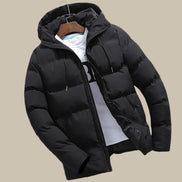 Hudson – Mens Puffer Jacket Waterproof Winter Coat Hooded Warm Windproof