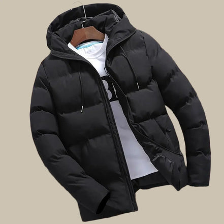 Hudson – Mens Puffer Jacket Waterproof Winter Coat Hooded Warm Windproof