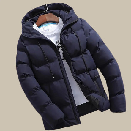 Hudson – Mens Puffer Jacket Waterproof Winter Coat Hooded Warm Windproof