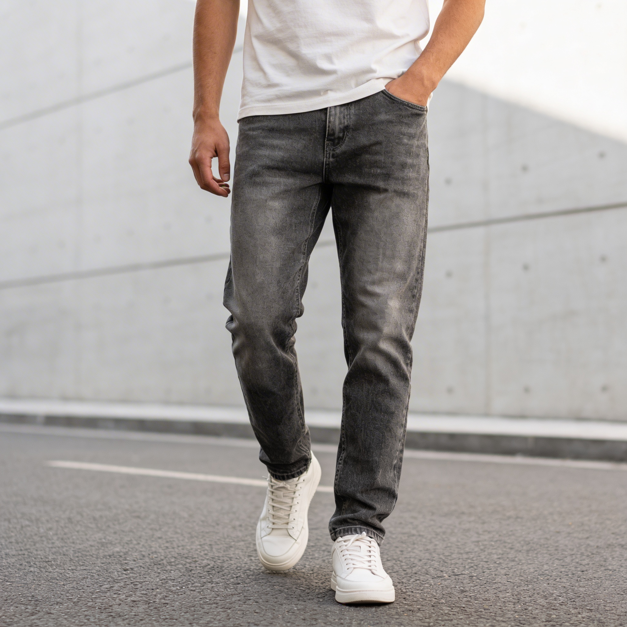 Mens Baggy Jeans - Relaxed Loose Fit Denim