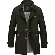 Mens Classic Trench Coat – Refined Everyday Smart Style